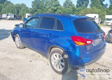 2015 Mitsubishi Outlander Sport Se from USA, damaged, VIN 4A4AP4AU5FE013422